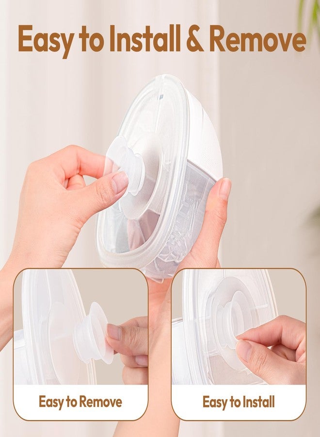 NCVI 21mm Flange Inserts for 24mm Flanges/Shield of NCVI Breast Pump 8111/8131/8132/8122-3/8782/8786/3110, Replacement Accessories for Breastfeeding, 4PCS - Image 5